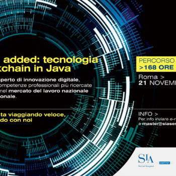 Value added: tecnologia blockchain in Java